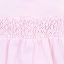 Pink Smocked Footie/Gown-2