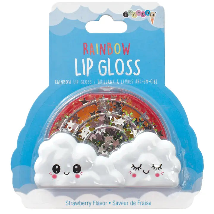 Rainbow Lip Gloss Strawberry Flavor