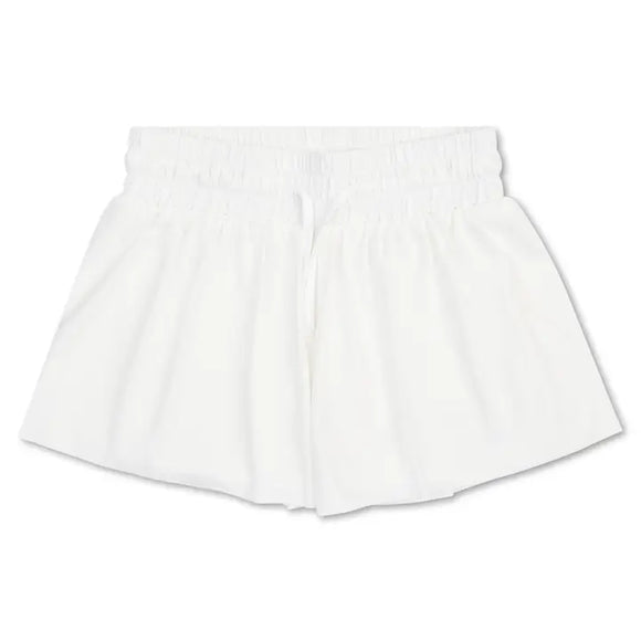 White Butterfly Shorts