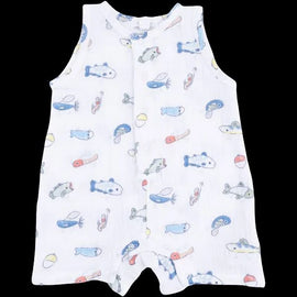 Fishing Lures - Sleeveless Shortie Romper