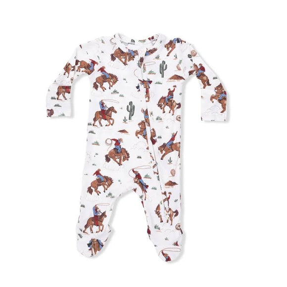 Buckaroo Western 2-Way Zipper Footie