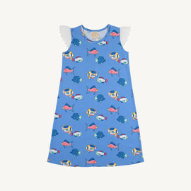 Here Fishy Sleeveless Polly Play Dress