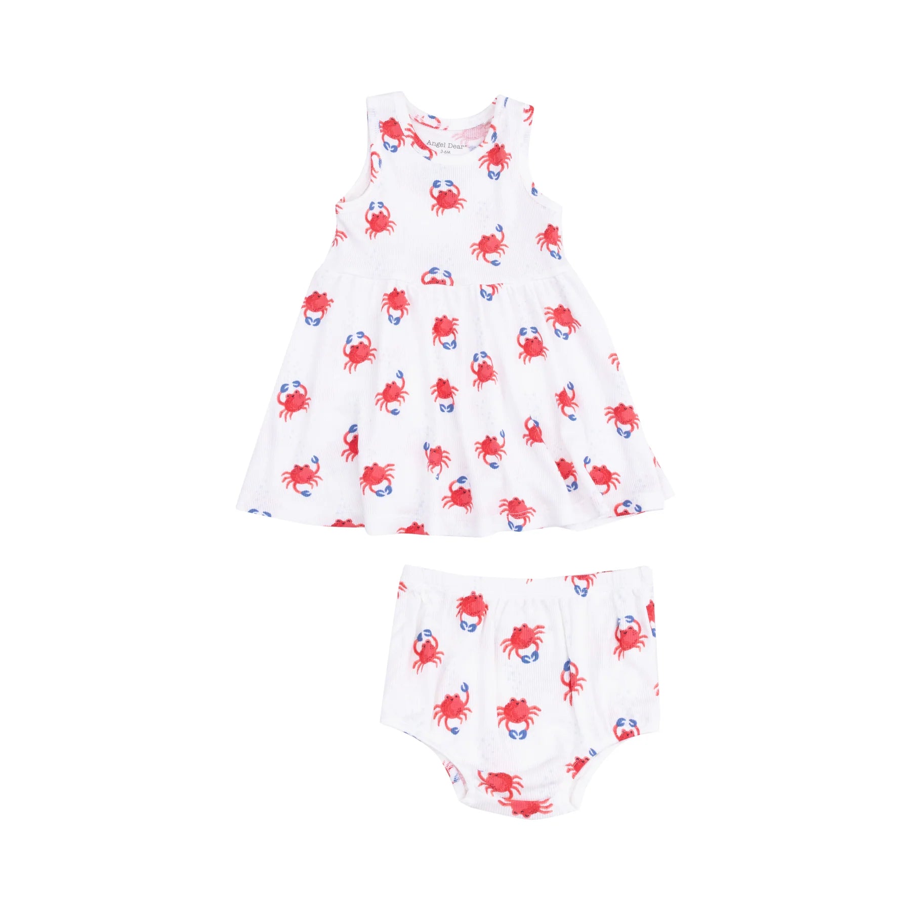 Crabby Cuties Tank Dress and Bloomer Set