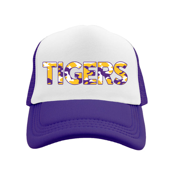 Tigers Camo Trucker Hat