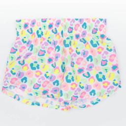 Steph Shorts Neon Leopard