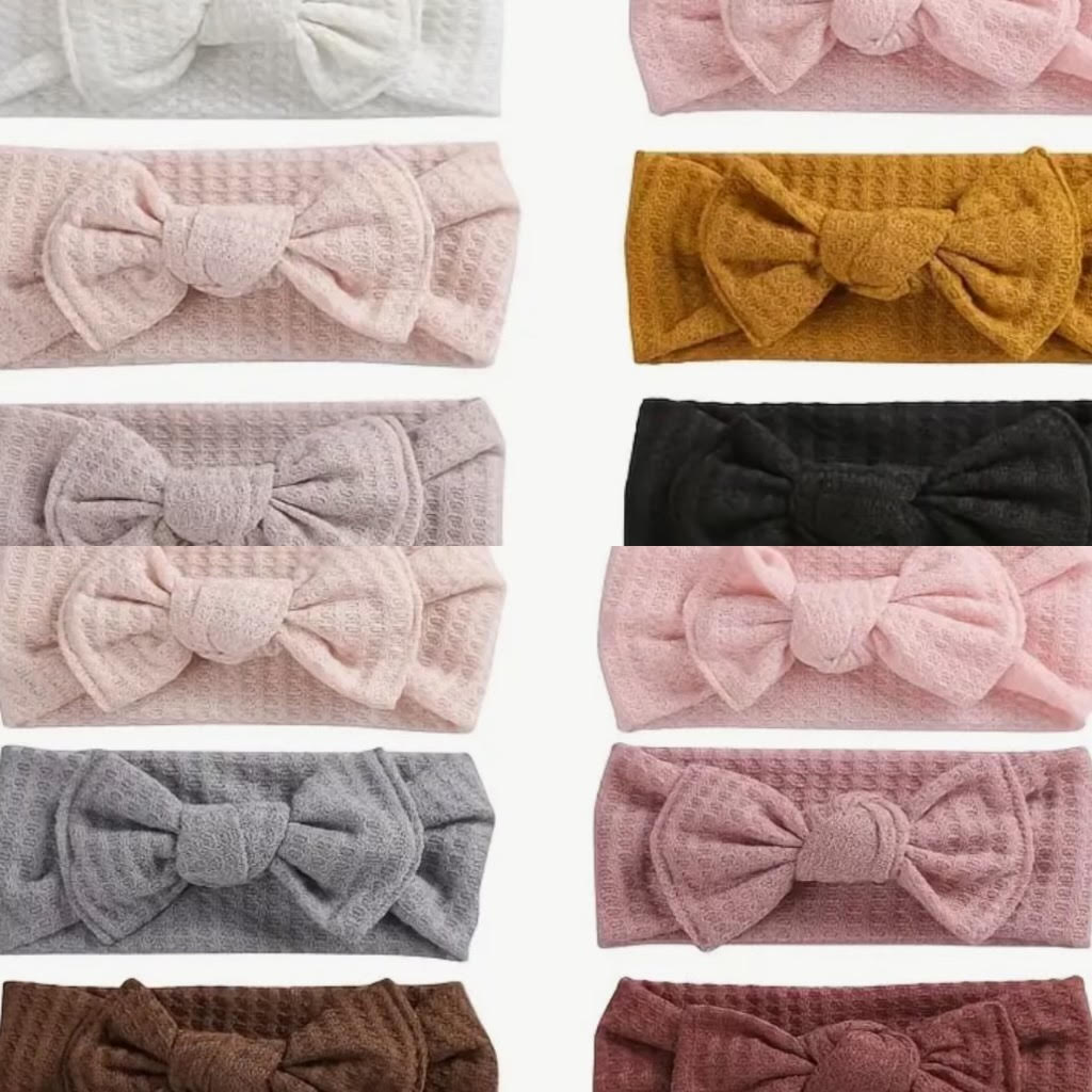 Fall Baby Bow Headbands