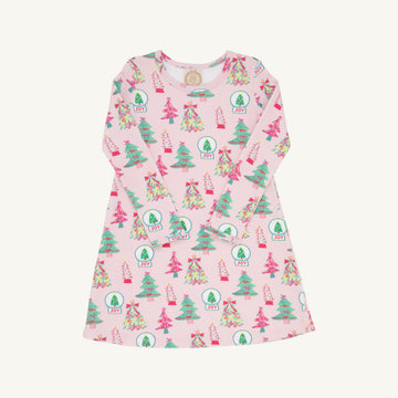 Long Sleeve Polly Play Dress - Christmas Coloring Contest