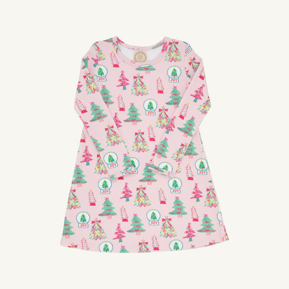 Long Sleeve Polly Play Dress - Christmas Coloring Contest