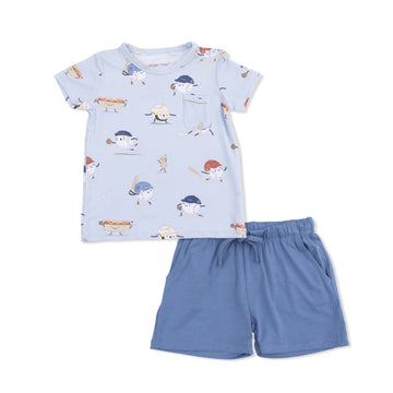 Baseballs Playing Baseball Set