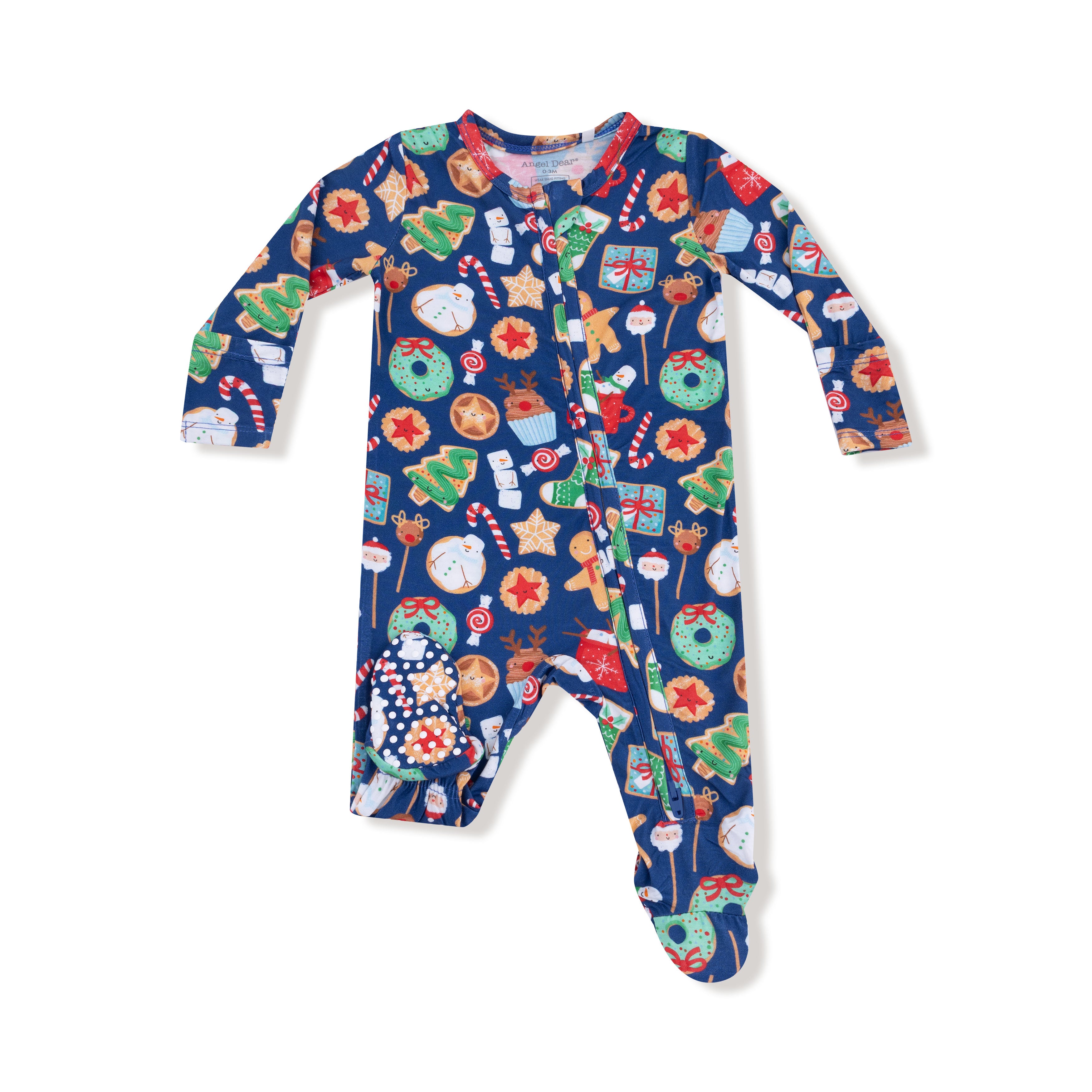 Christmas Treats - 2 Way Zipper Footie