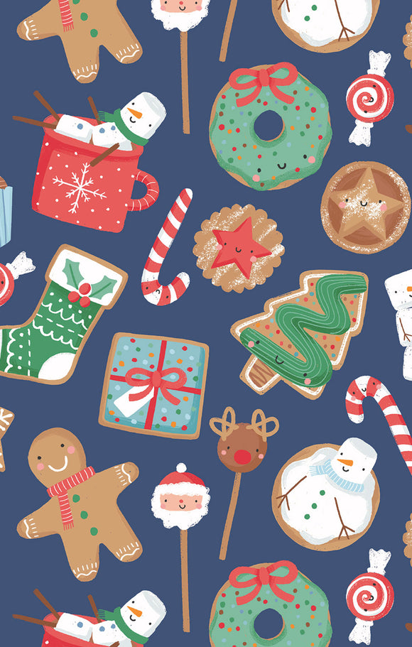 Christmas Treats - 2 Way Zipper Footie