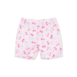Sweet Bow Cherries Biker Shorts