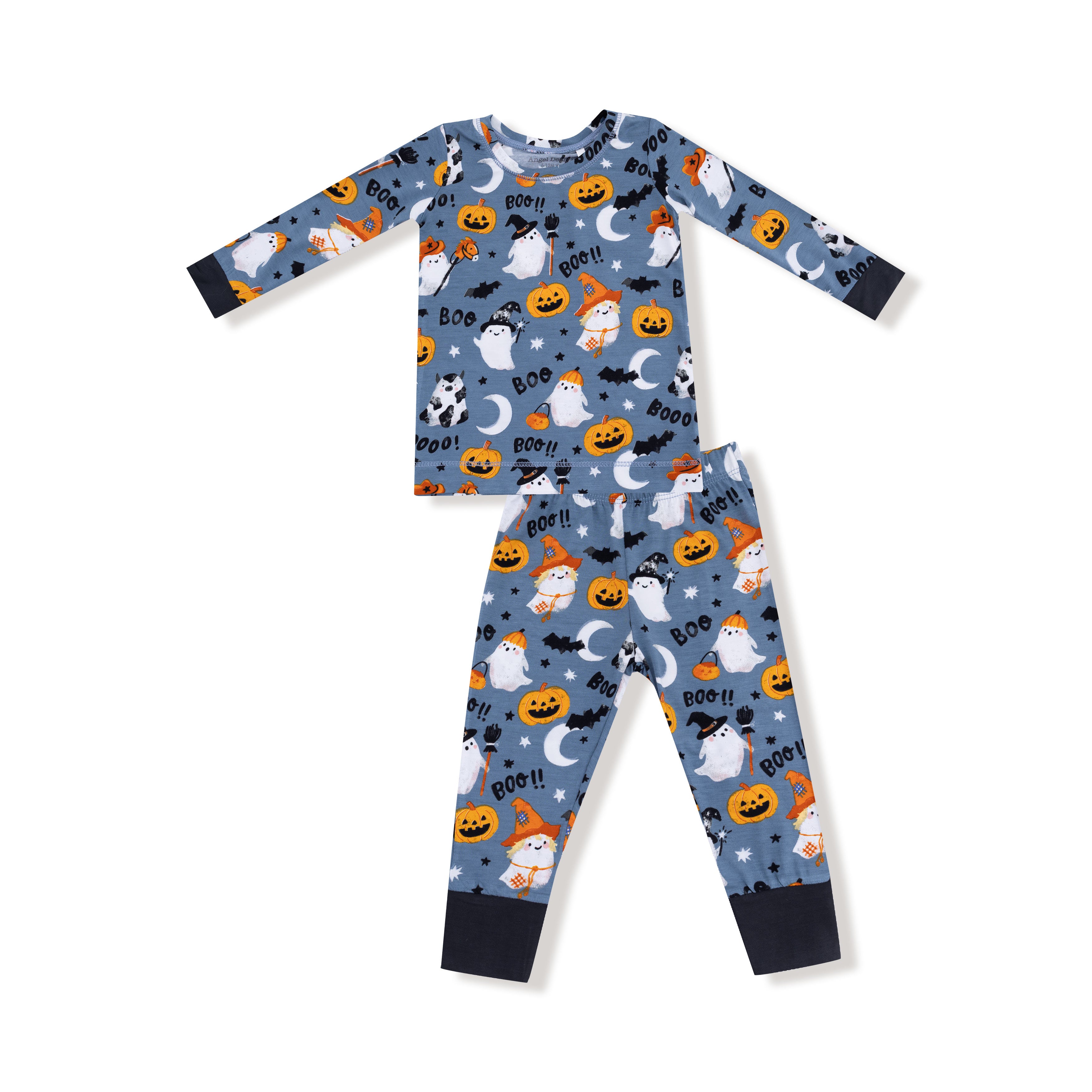 Costumed Ghost Glow in the Dark Loungewear Set - 0