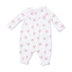 Bows And Hearts - Cuffed Sleeve Romper