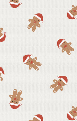 Gingerbread - 2 Way Zipper Footie - 0