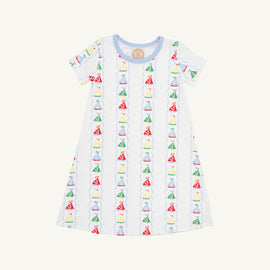 Polly Play Dress -Set Sail with Beale Street Blue