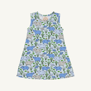 Bal Harbour Hippo Sleeveless Polly Play Dress