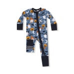 Costumed Ghost Glow in the Dark 2 Way Zipper Romper
