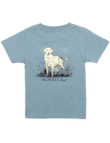 Steel Blue Labrador Tee