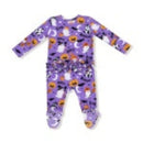 Costumed Ghost Glow in the Dark 2 Way Zipper Footie-2