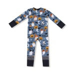 Costumed Ghost Glow in the Dark 2 Way Zipper Romper