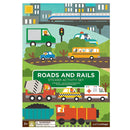 Roads & Rails Sticker Activity Set-1