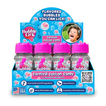Bubblelick™ Cotton Candy Bubbles
