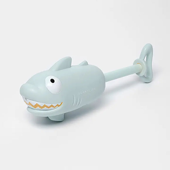 Water Squirters Shark Pastel Blue