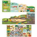 Roads & Rails Sticker Activity Set-2