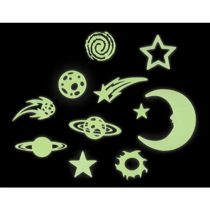 Cosmic Glow Stars Room Decor - Glow Stickers