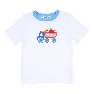 MAGNOLIA BABY TODDLER BOYS SCHOOL READY SHIRT - APPLE TRUCK