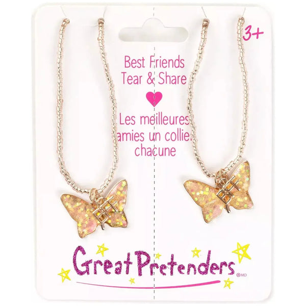 BFF BUTTERFLY SHARE & TEAR NECKLACES