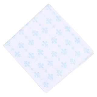 Fluer de Lis Printed Swaddle