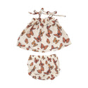 RUFFLE TOP AND BLOOMER