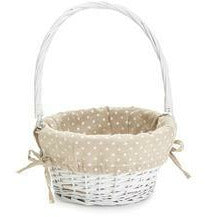 WICKER BASKET WITH LINER