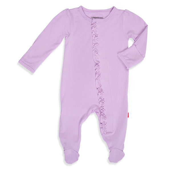 enchanted modal magnetic ruffle footie