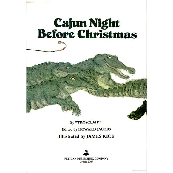 Cajun Night Before Christmas® Book Ornament