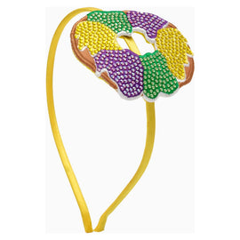 Mardi Gras Rhinestone Headband