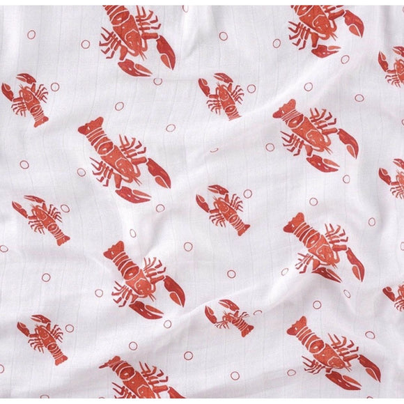 CRAWFISH MUSLIN SWADDLE