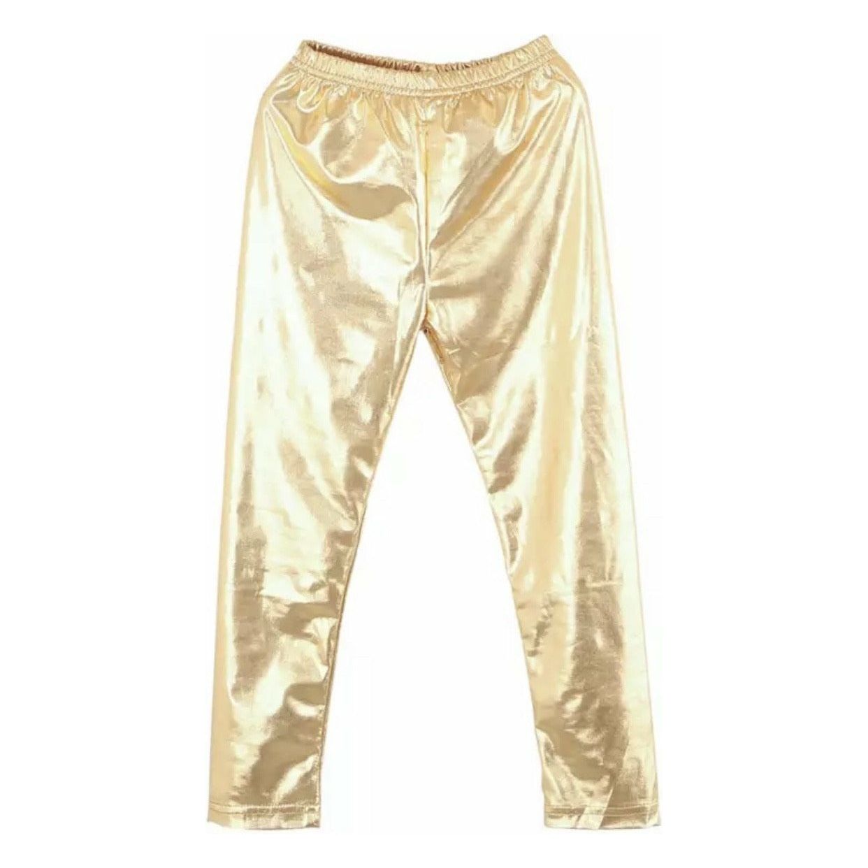 METALLIC GOLD LEGGINGS