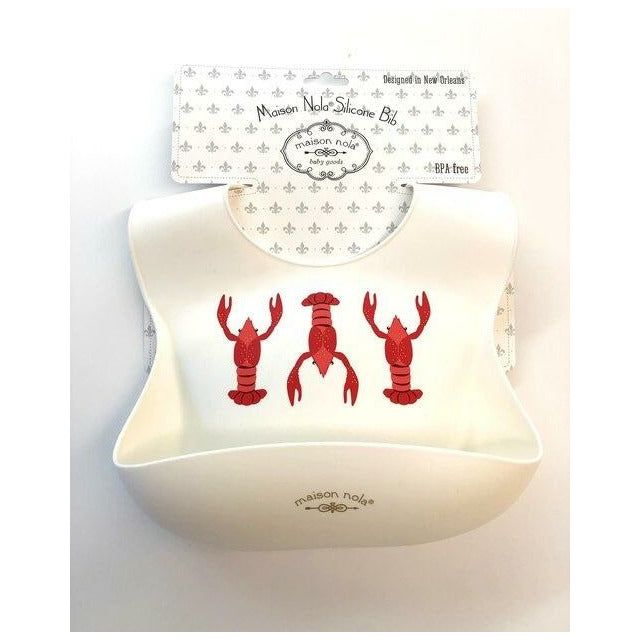 Crawfish Silicone Bib