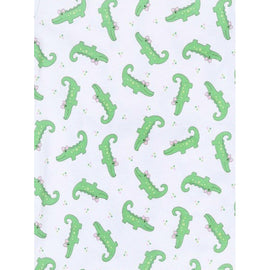 Alligator Pie Pink Footie