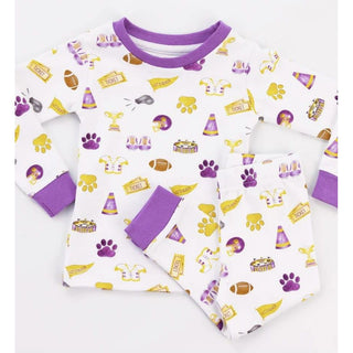 Let’s Geaux LSU Tigers Pajama Set