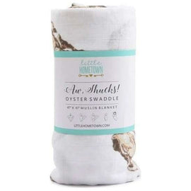 AW, SHUCKS! Oyster Muslin Swaddle