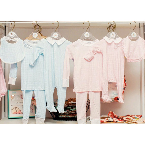 PAIGE AND PORTER'S LONG PJ'S BLUE