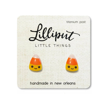 Candy Corn Earrings