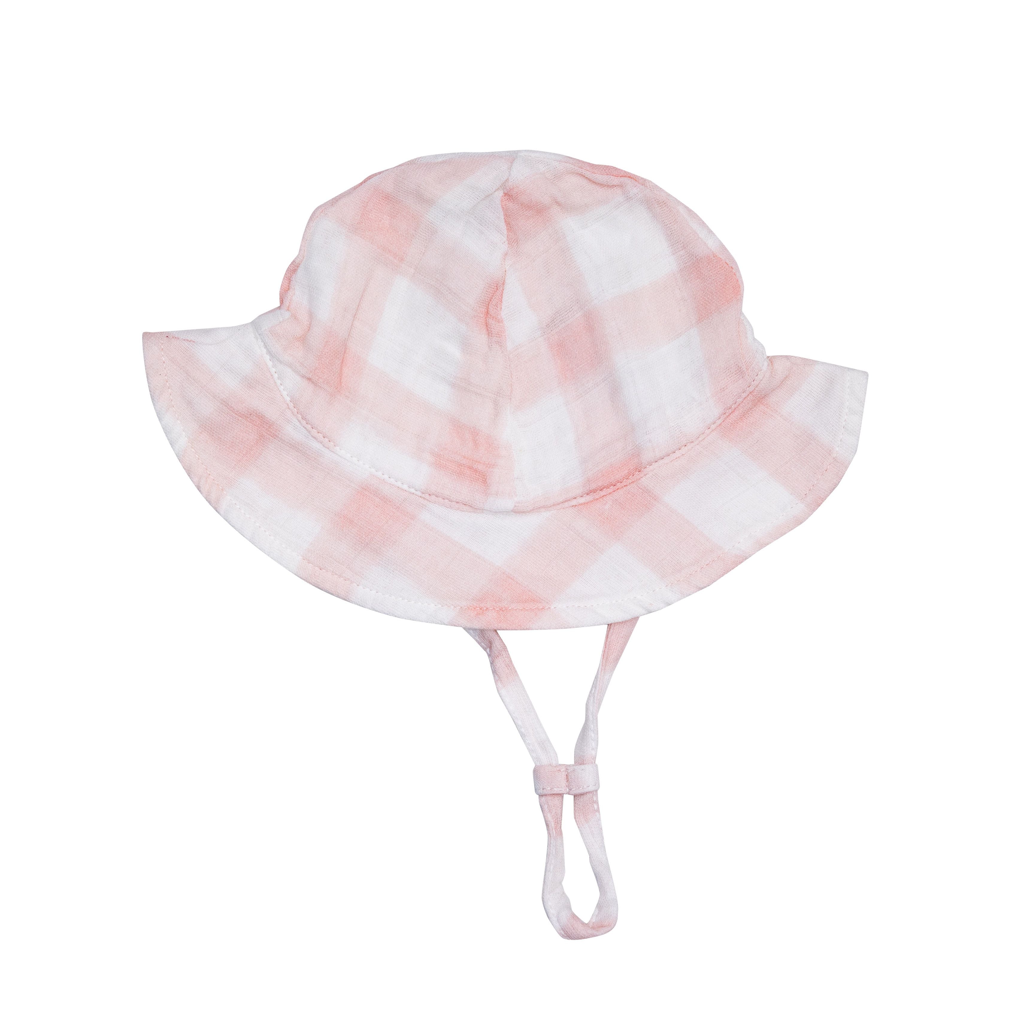 Buy painted-pink-gingham SUNHAT