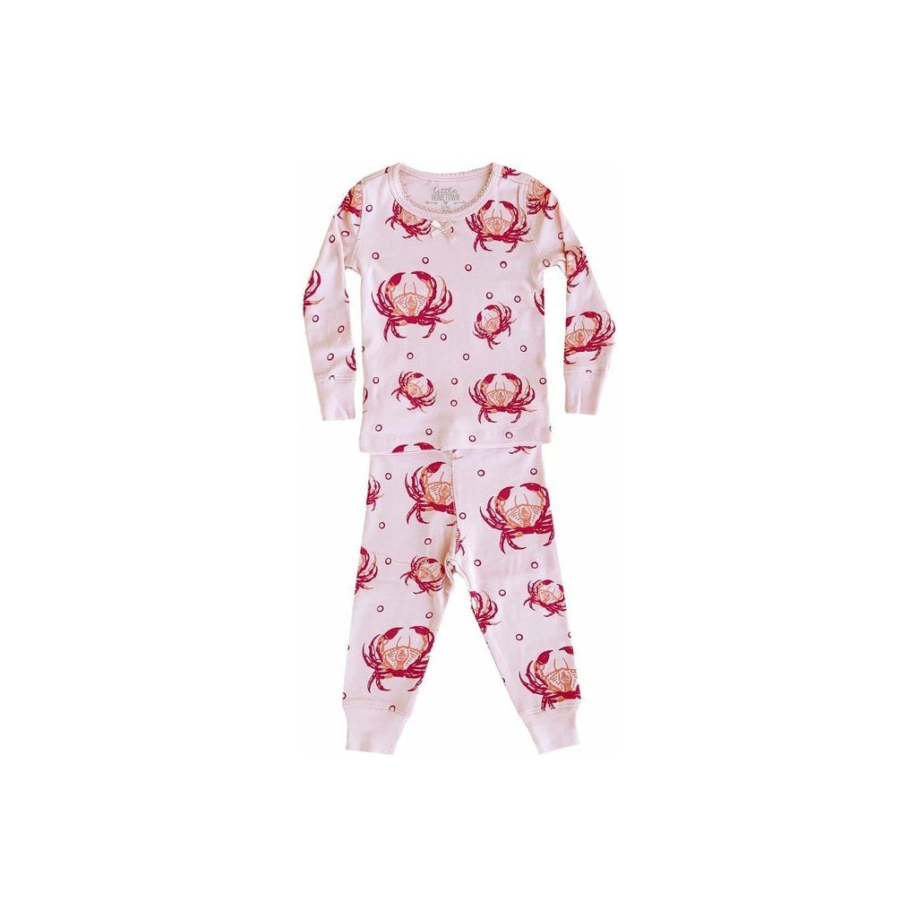 Pink Crab Pajamas