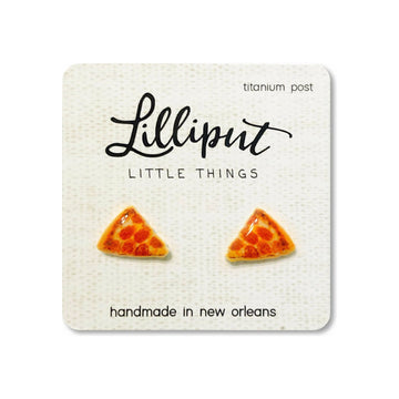 PEPPERONI PIZZA EARRINGS