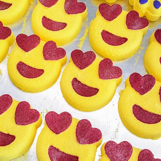 Heart Emoji Bath Bombs